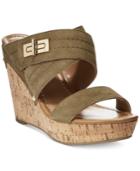 Tommy Hilfiger Mili Wedge Sandals Women's Shoes