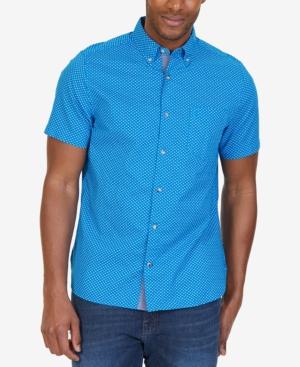 Nautica Men's Geo-print Pocket Shirt