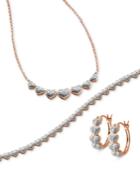 Captured Heart Jewelry Collection 3-piece Necklace, Bracelet And Earrings