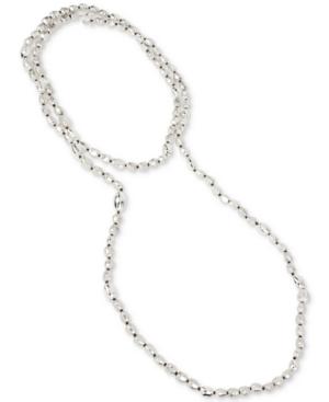 Robert Lee Morris Soho Silver-tone 70 Statement Necklace