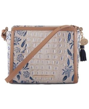 Brahmin Carrie Indigo Palaminto Crossbody