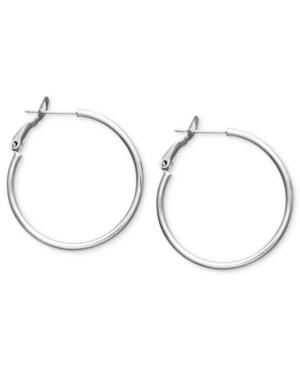 Giani Bernini Sterling Silver Hoop Earrings, 1