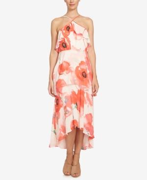 Cece High-low Ruffled Maxi Dress
