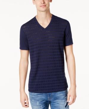 Armani Exchange Men's Cutout Logo T-shirt
