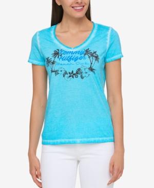 Tommy Hilfiger Cotton Graphic T-shirt, Only At Macy's
