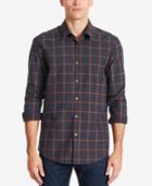 Boss Men's Regular/classic-fit Windowpane Cotton Shirt
