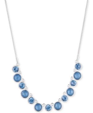 Nine West Stone And Crystal Collar Necklace