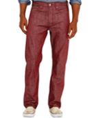 Levi's 501 Original Shrink-to-fit Tibetian Red Crispy Neppy Jeans