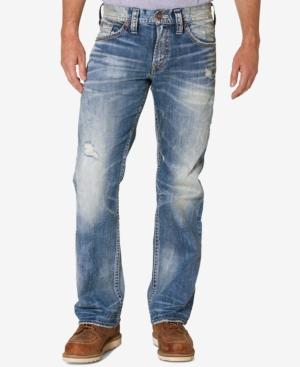 Silver Jeans Co. Men's Zac Relaxed Straight-fit Jeans