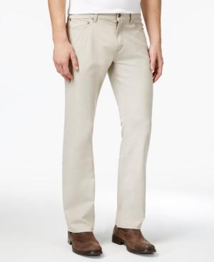Alfani Men's Stretch Khaki Jeans, Only At Macy's
