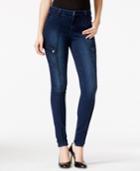Style & Co. Low-rise Dark Wash Cargo Jeggings, Only At Macy's