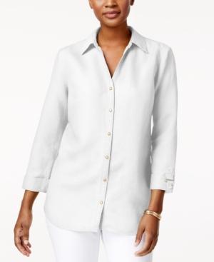 Jm Collection Hardware-detail Shirt, Created For Macy's