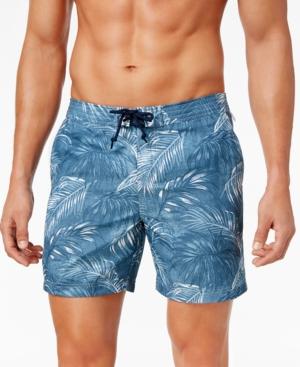 Original Penguin Men's Drawstring Floral Volley Shorts