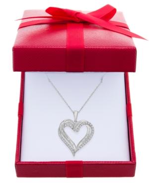Diamond Heart Pendant Necklace (1/2 Ct. T.w.)