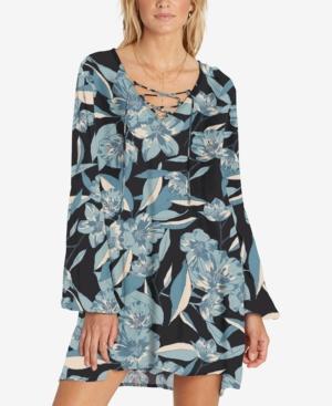 Billabong Just Like You Juniors' Printed Lace-up Dress