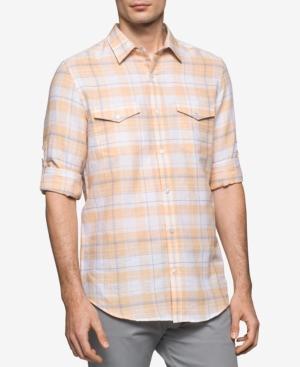 Calvin Klein Men's Shadow Plaid Shirt