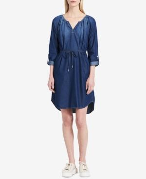 Calvin Klein Jeans Cotton Denim Dress