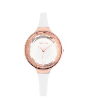 Rumbatime Orchard Gem Crystal Silicone Women's Watch