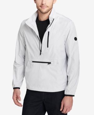 Calvin Klein Men's Packable Half-zip Windbreaker
