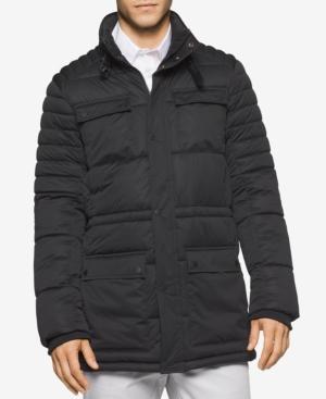 Calvin Klein Men's Four-pocket Puffer Coat