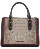 Brahmin Camille Embossed Leather Tote