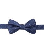 Ryan Seacrest Distinction Men's Fairfax Pindot Pre-tied Bow Tie, Only At Macy's