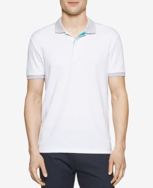 Calvin Klein Men's Pique Interlock Polo