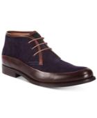 Bar Iii Men's Nathaniel Low-profile Mixed-media Boots, Created For Macy's Men's Shoes