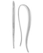 Vince Camuto Silver-tone Sculptural Threader Earrings