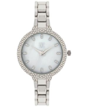 Inc International Concepts Women's May Silver-tone Bracelet Watch 34mm, Only At Macy's