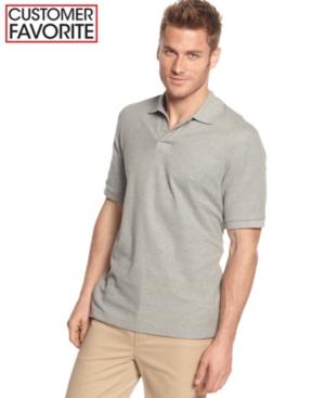 Club Room Big And Tall Performance Uv Protection Men's Polo Shirt