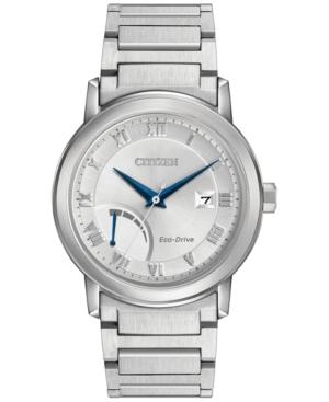 Citizen Men's Eco-drive Stainless Steel Bracelet Watch 41mm Aw7020-51a