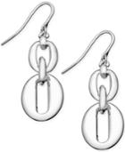Charter Club Silver-tone Linked Drop Earrings, Only At Macy's