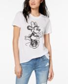 Modern Lux Juniors' Disney Minnie Mouse Sketch Graphic T-shirt
