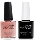 Creative Nail Design Vinylux Pink Pursuit Nail Polish & Top Coat (two Items), 0.5-oz, From Purebeauty Salon & Spa