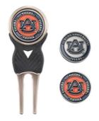 Team Golf Auburn Tigers Divot Tool And Markers Set