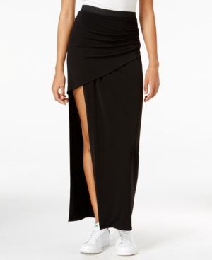 Rachel Rachel Roy Ruched High-slit Maxi Skirt