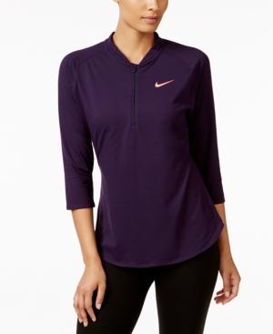 Nike Court Dri-fit Half-zip Tennis Top