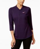 Nike Court Dri-fit Half-zip Tennis Top