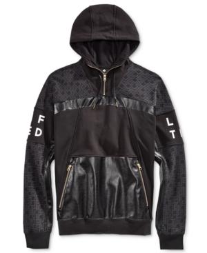 Lrg Men's Monolith Colorblocked Graphic-print Logo Hoodie