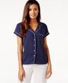 Tommy Hilfiger Polka-dot-print Button Front Top