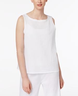 Eileen Fisher Cotton Shell, Regular & Petite