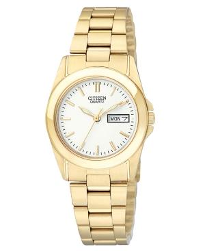 Citizen Watch, Women's Gold-tone Stainless Steel Bracelet 28mm Eq0562-54a