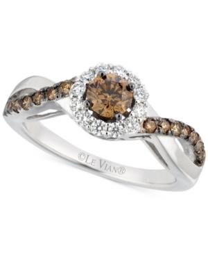 Le Vian Bridal Diamond Engagement Ring (1 Ct. T.w.) In 14k White Gold