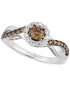 Le Vian Bridal Diamond Engagement Ring (1 Ct. T.w.) In 14k White Gold