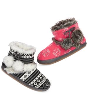 Cuddl Duds Alpine Cuddle Boot Slippers