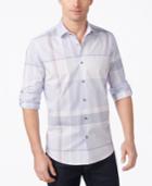 Alfani Men's Classic-fit Nathan Plaid Shirt, Only At Macy's