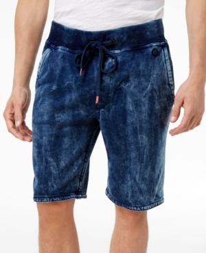 True Religion Men's Tie Dyed Cotton 11 Sweatshorts