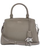 Dkny Paige Leather Medium Satchel, Created For Macy's
