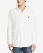 Polo Ralph Lauren Men's Featherweight Cotton Mesh Shirt, Created For Macy's